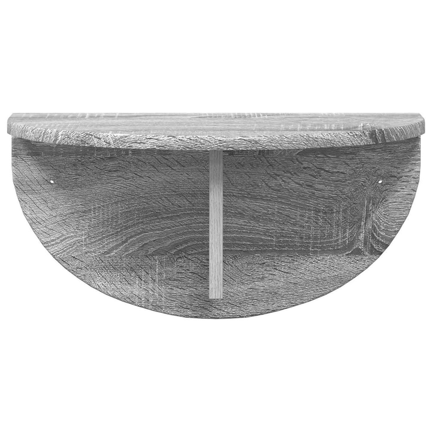 Væghylde 2 stk. Grå Sonoma 48 x 24 x 24 cm Konstrueret træ