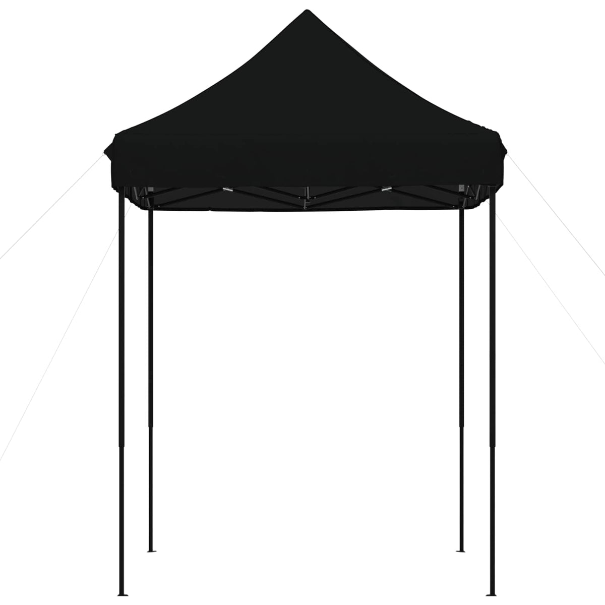 Party Tent 200 x 200 x 306 cm Sort Oxford stof