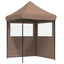 Party Tent 200 x 200 x 306 cm Brun Oxford stof