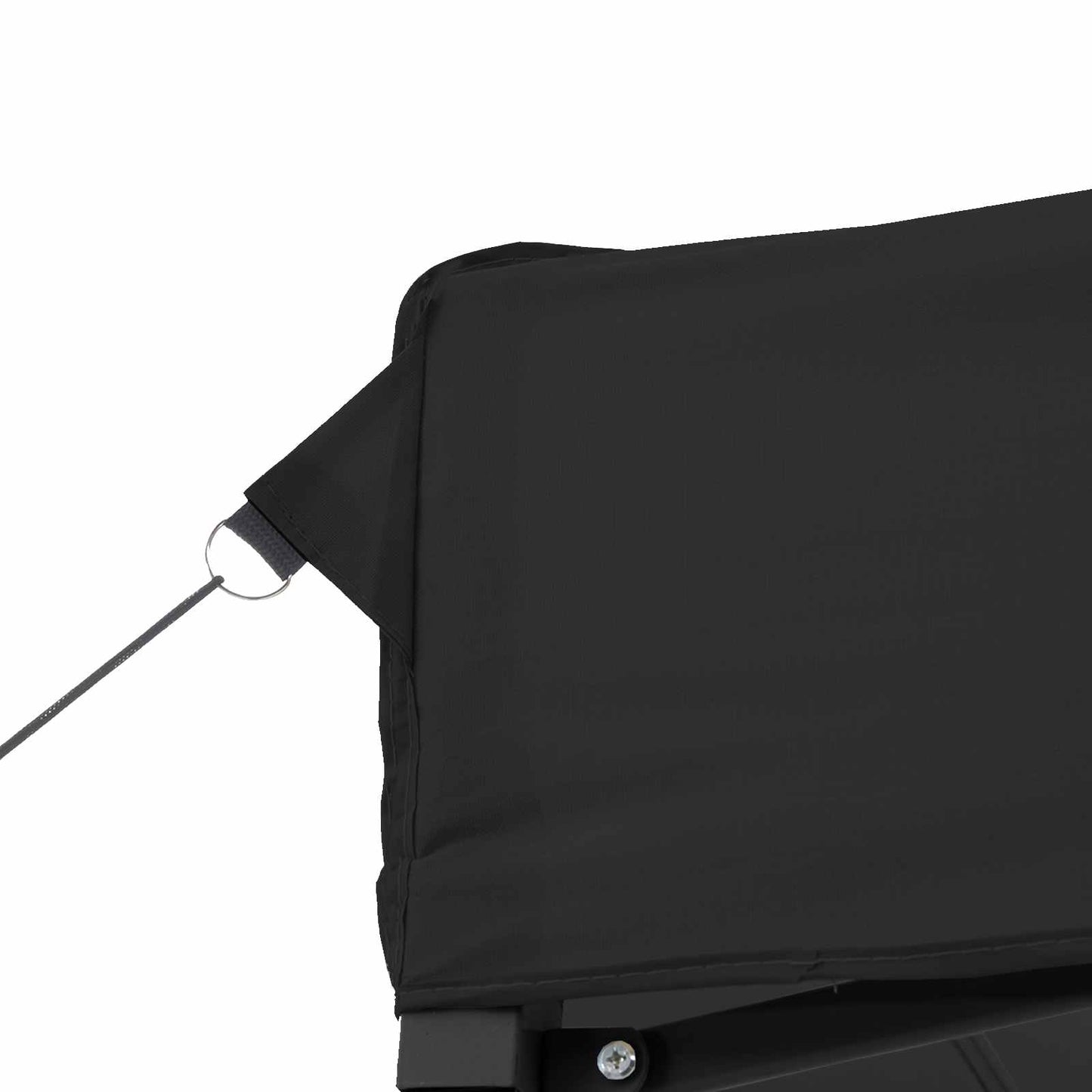 Party Tent 200 x 200 x 306 cm Sort Oxford stof