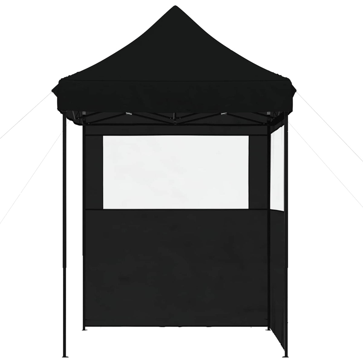Party Tent 200 x 200 x 306 cm Sort Oxford stof