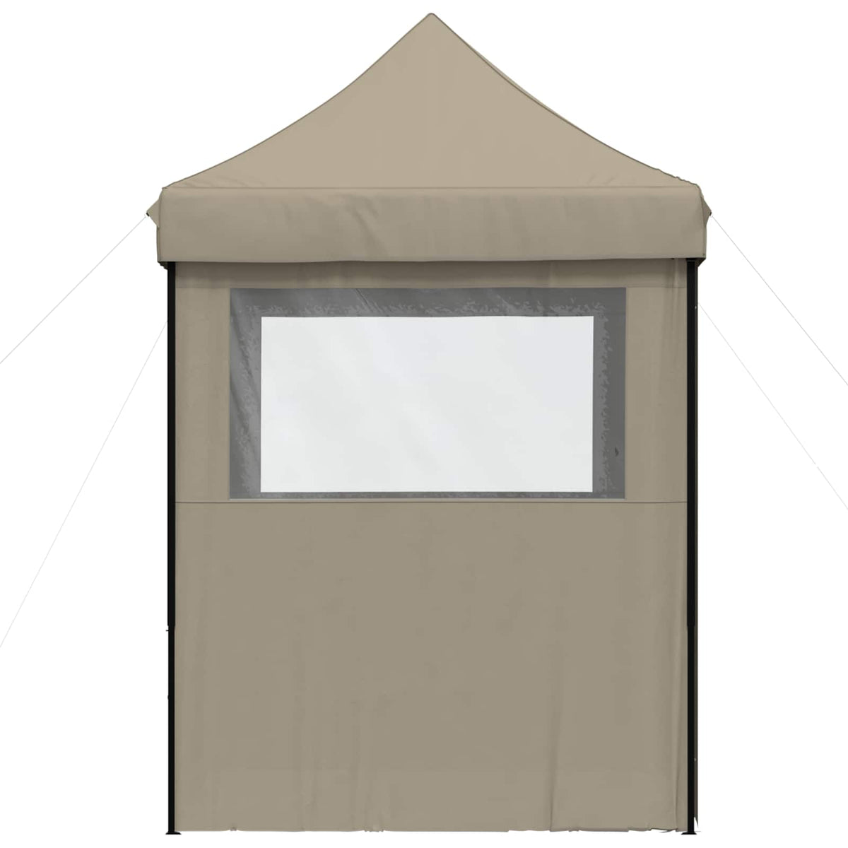 Party Tent 200 x 200 x 306 cm Gråbrun Oxford stof