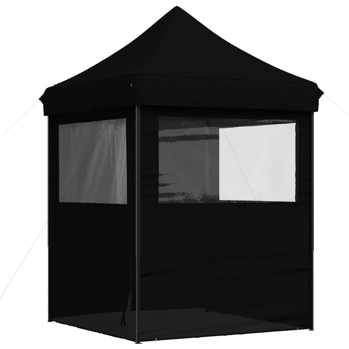 Party Tent 200 x 200 x 306 cm Sort Oxford stof
