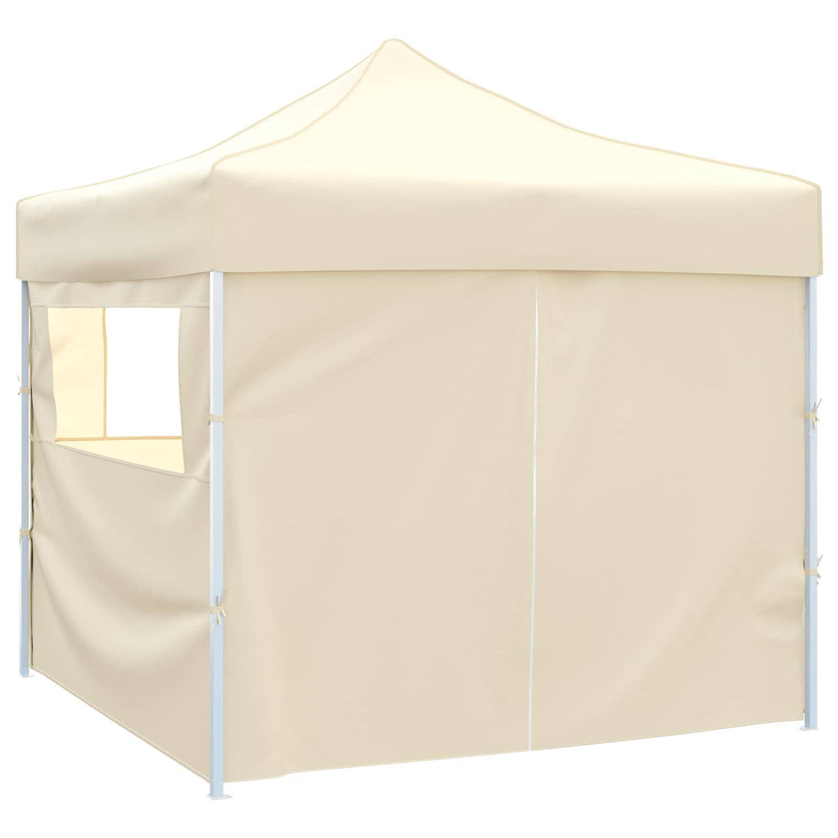 Party Tent 291 x 291 x 315 cm Cremefarvet Oxford stof