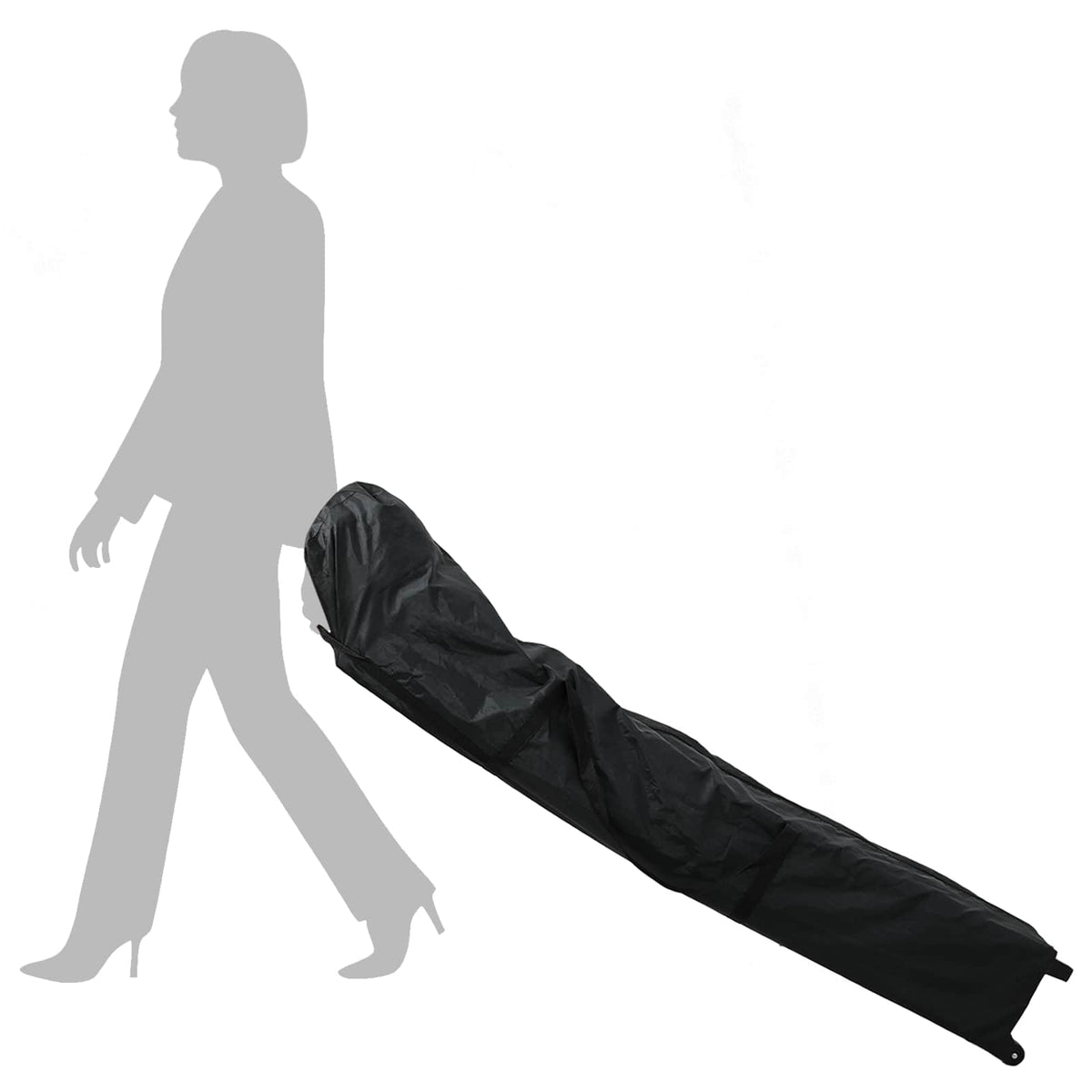 Party Tent 279 x 410 x 315 cm Brun Oxford stof