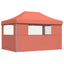 Party Tent 279 x 410 x 315 cm Terrakotta Oxford stof