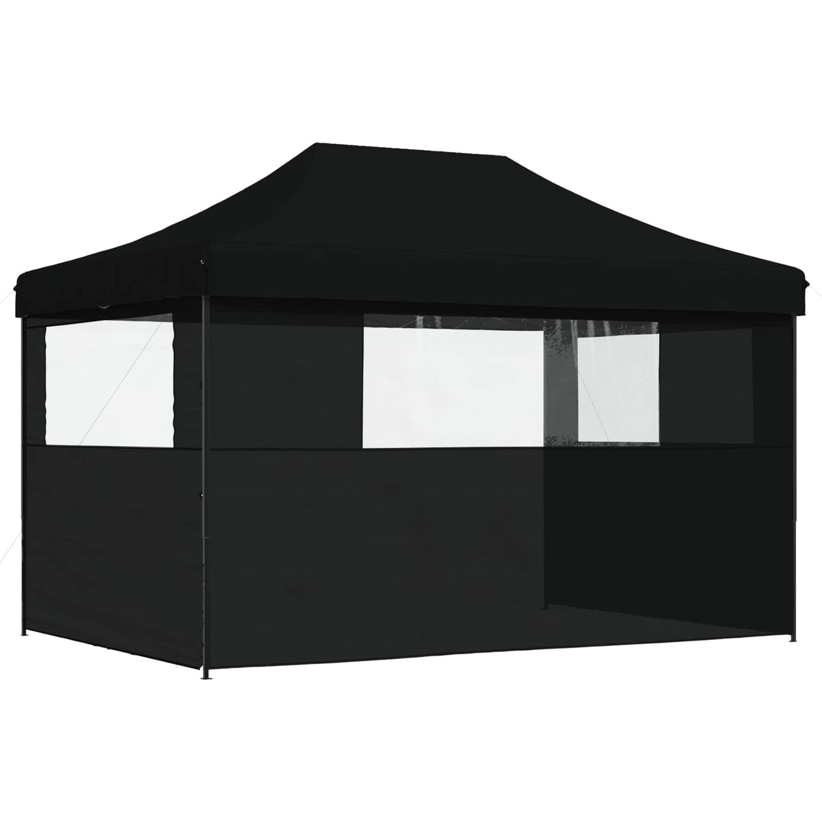 Party Tent 279 x 410 x 315 cm Sort Oxford stof