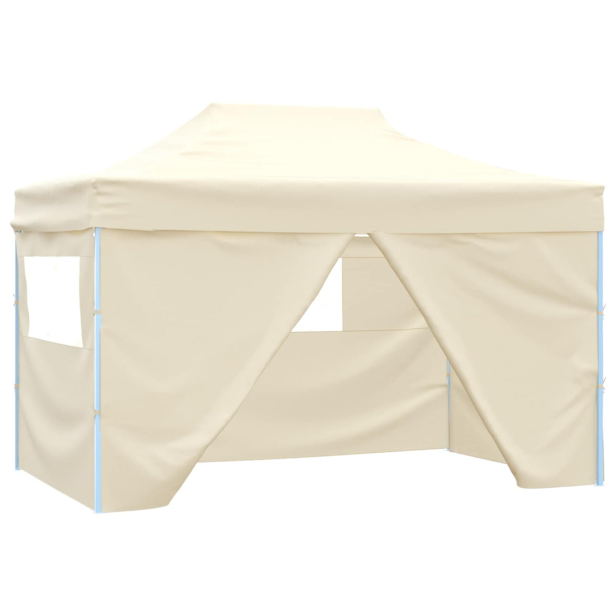 Party Tent 280 x 410 x 315 cm Cremefarvet Oxford stof