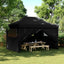 Party Tent 279 x 410 x 315 cm Sort Oxford stof