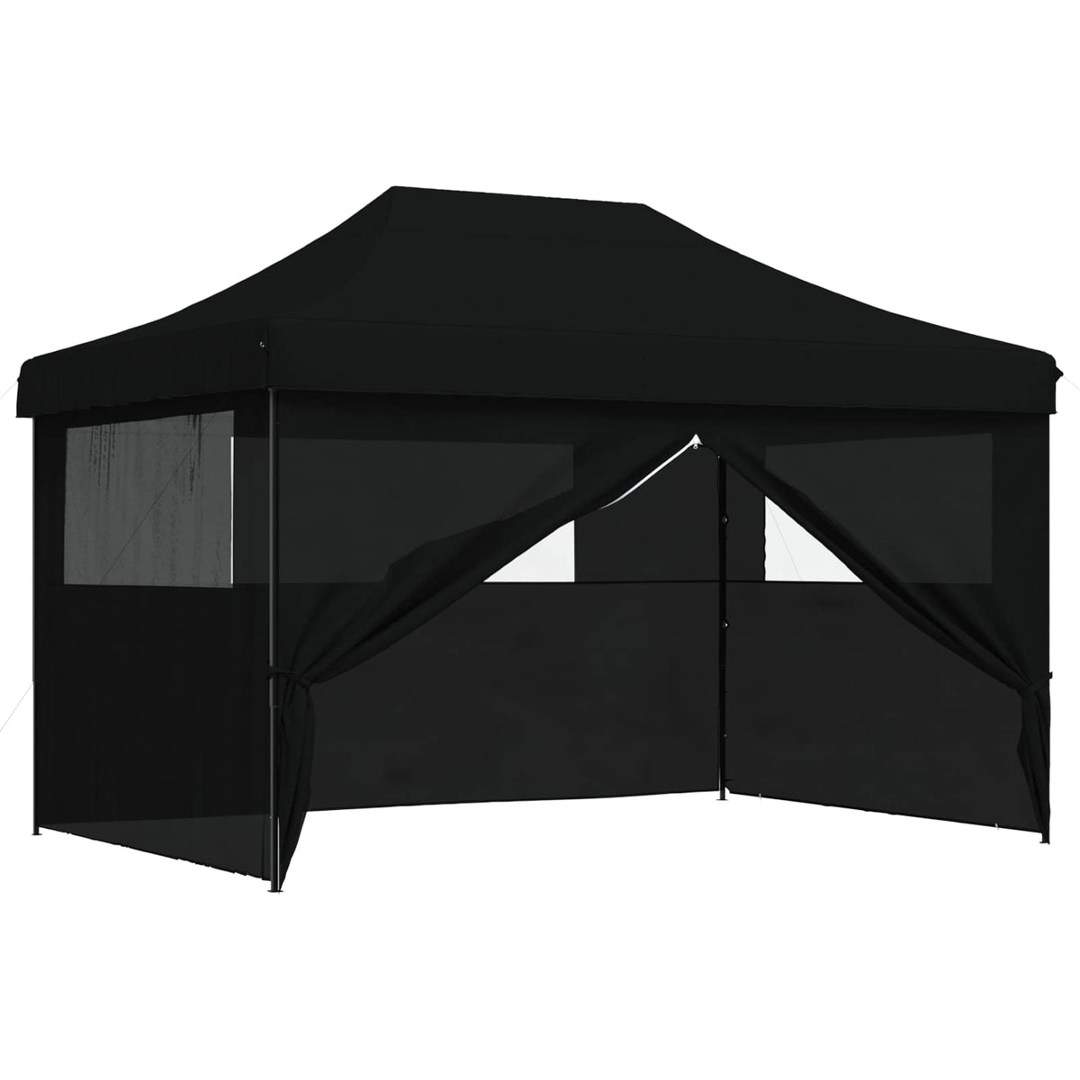 Party Tent 279 x 410 x 315 cm Sort Oxford stof
