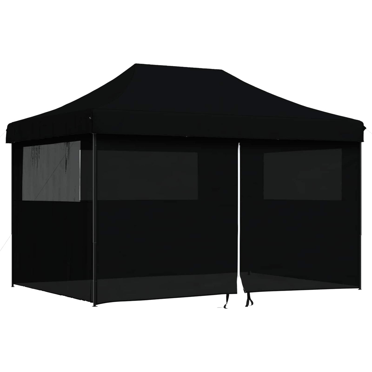 Party Tent 279 x 410 x 315 cm Sort Oxford stof