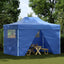 Party Tent 291 x 431 x 315 cm Blå Oxford stof