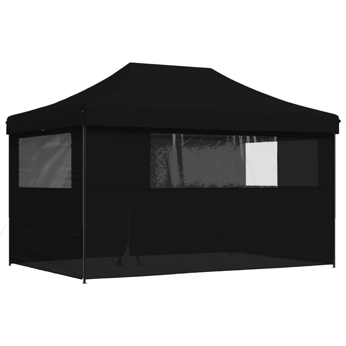 Party Tent 292 x 440 x 315 cm Sort Oxford stof