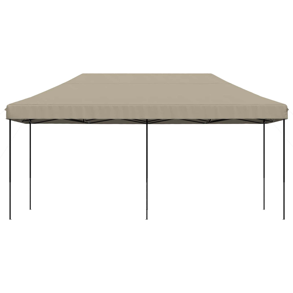 Party Tent 292 x 580 x 315 cm Gråbrun Oxford stof
