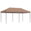 Party Tent 292 x 580 x 315 cm Brun Oxford stof