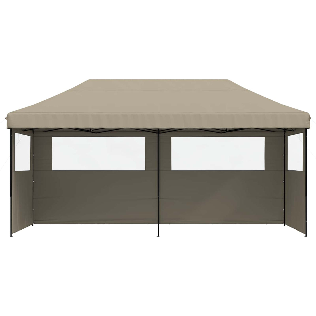 Party Tent 292 x 580 x 315 cm Gråbrun Oxford stof