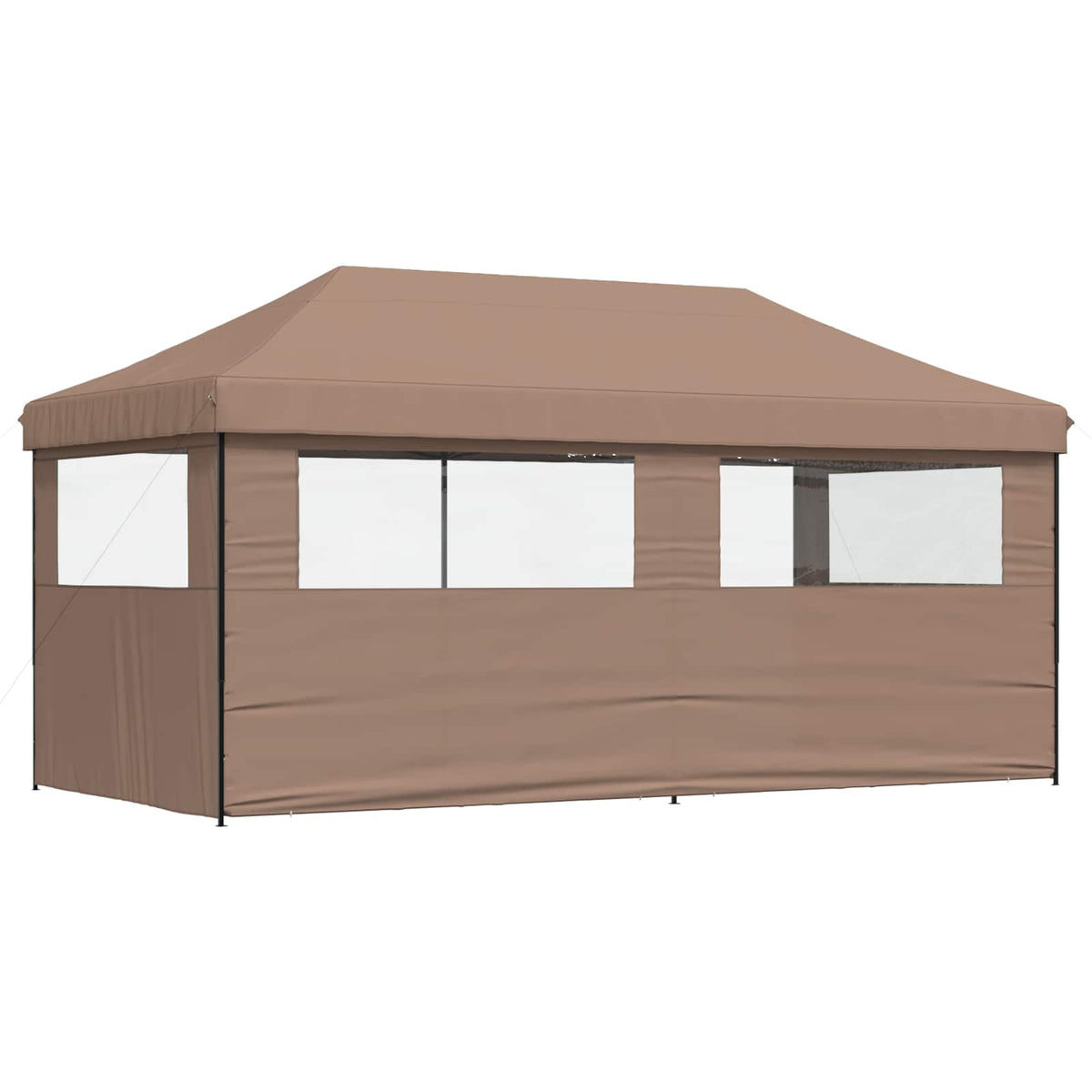 Party Tent 292 x 580 x 315 cm Brun Oxford stof