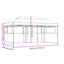 Party Tent 292 x 580 x 315 cm Terrakotta Oxford stof