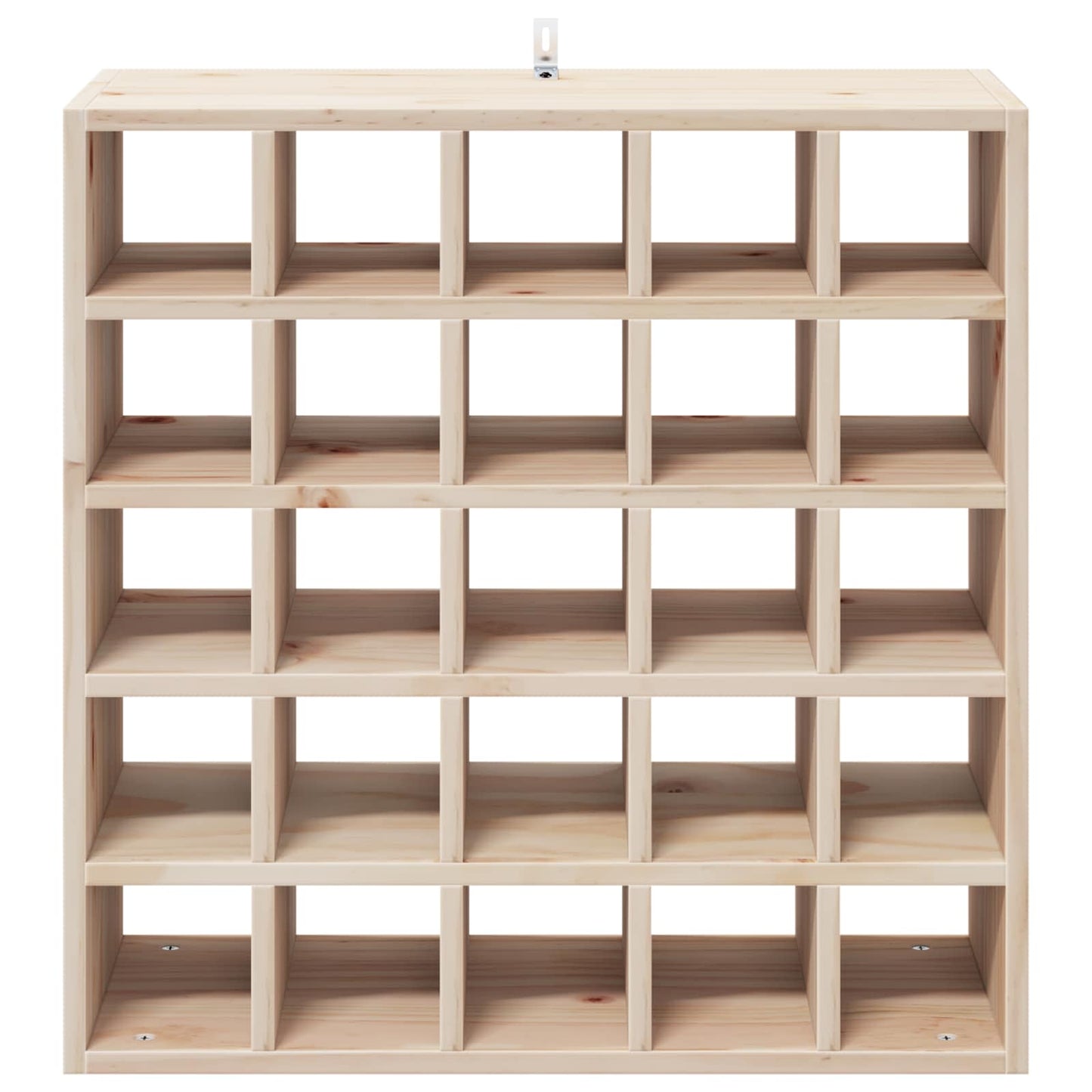 Vinfad 2 stk. Naturfarvet 56 x 25 x 56 cm Massiv fyrretræ