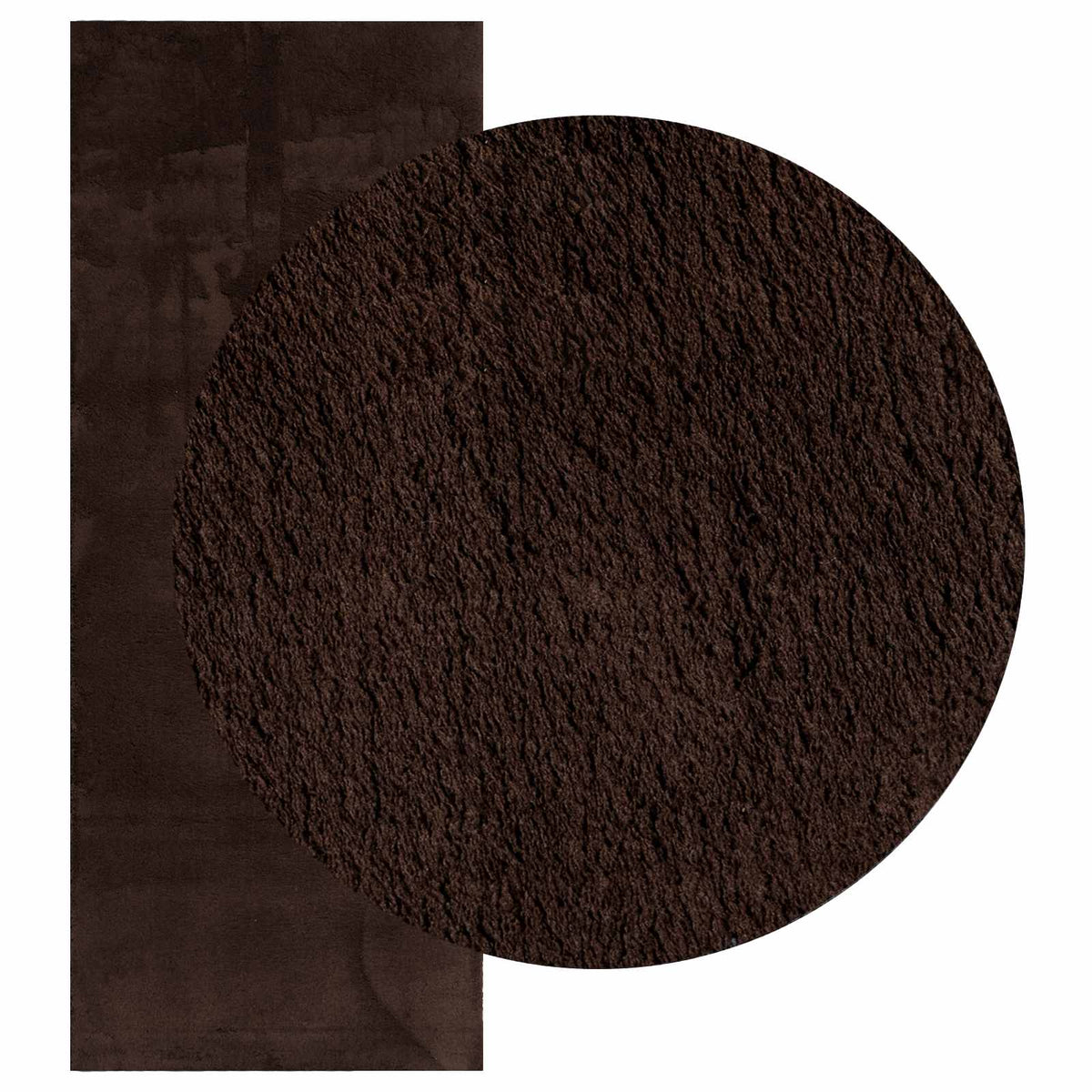 Medium luv blød og vaskbar tæppe HUARTE Brun 200 x 80 cm