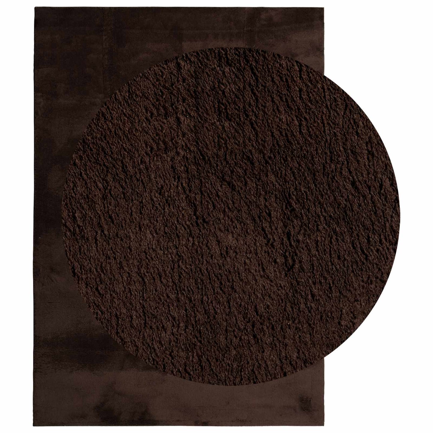 Medium luv blød og vaskbar tæppe HUARTE Brun 230 x 160 cm