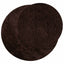 Medium luv blød og vaskbar tæppe HUARTE Brun Ø 100 CM Polyester