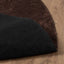 Medium luv blød og vaskbar tæppe HUARTE Brun Ø 120 CM Polyester