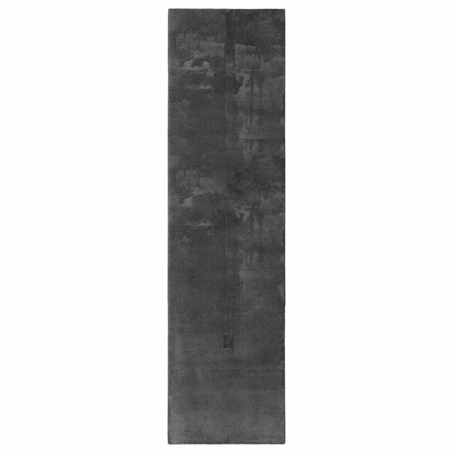 Medium luv blød og vaskbar tæppe HUARTE Antracit 80 x 1000 cm