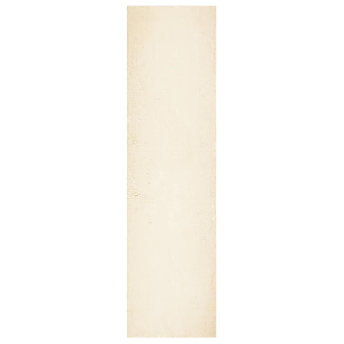 Medium luv blød og vaskbar tæppe HUARTE Cremefarvet 80 x 300 cm