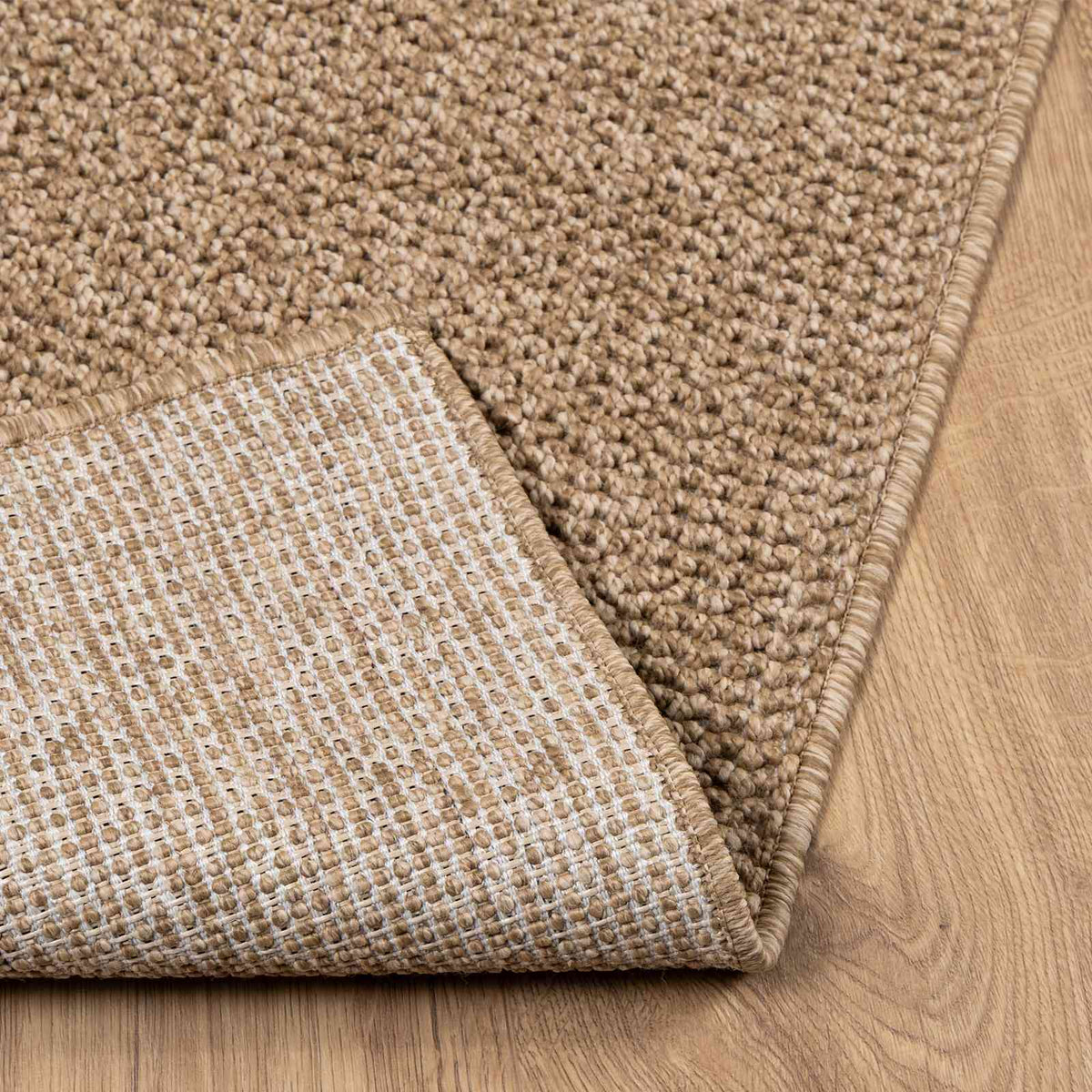 Indendørs og udendørs tæppe AGIRA Naturfarvet 200 x 200 cm