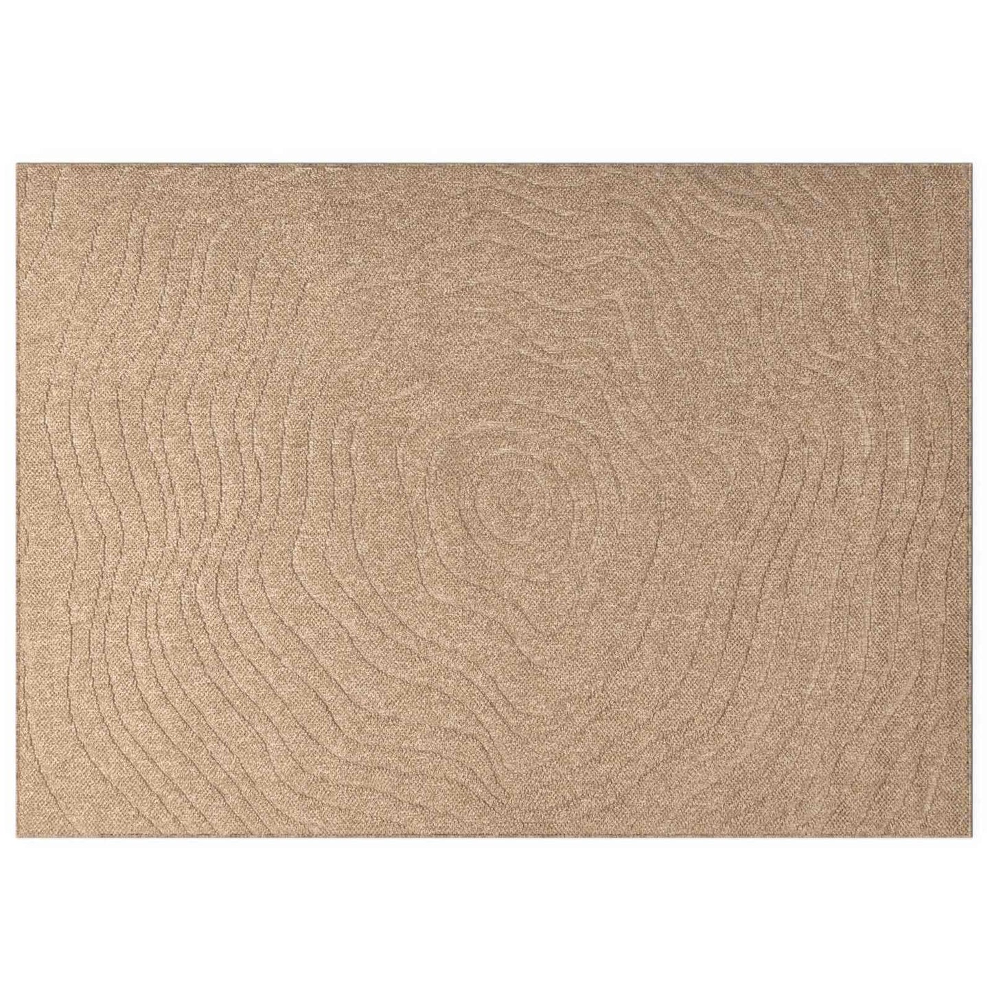 Indendørs og udendørs tæppe AGIRA Naturfarvet 340 x 240 cm