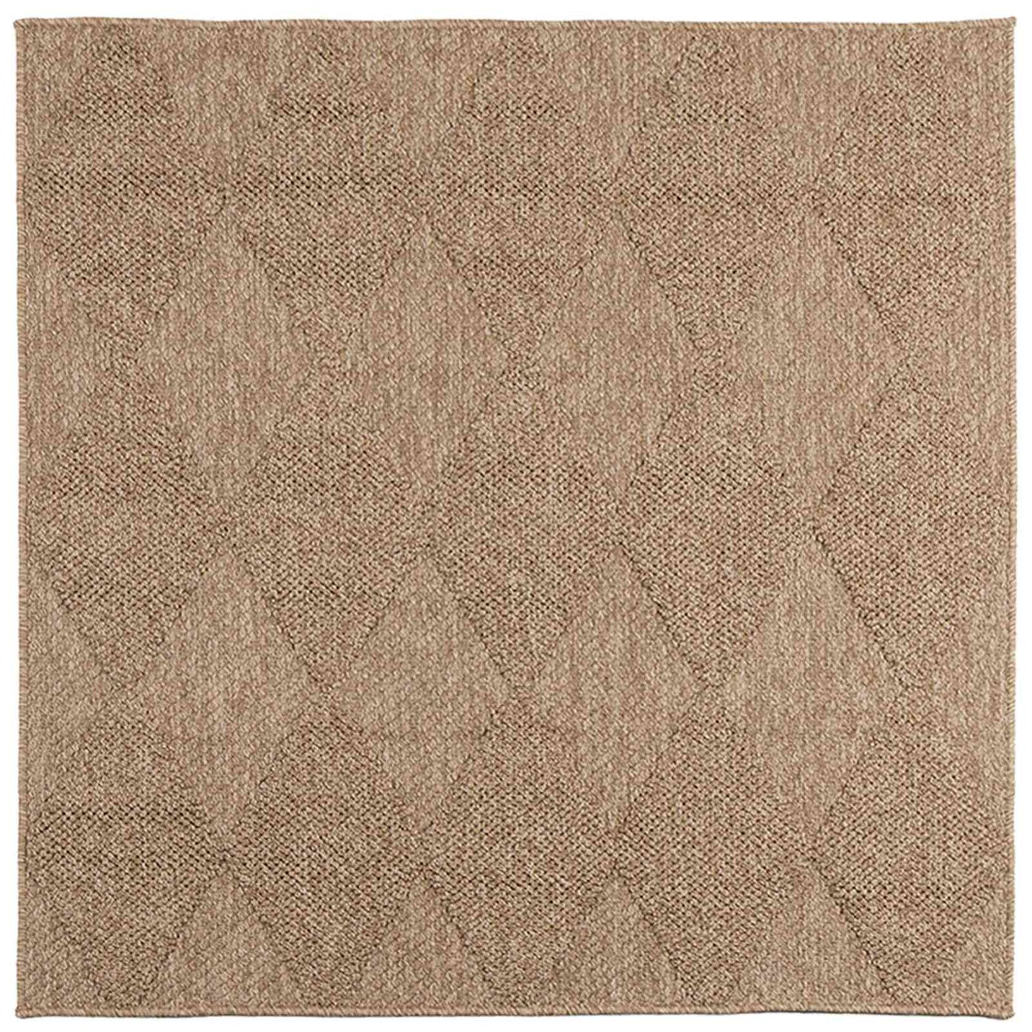 Indendørs og udendørs tæppe AGIRA Naturfarvet 200 x 200 cm