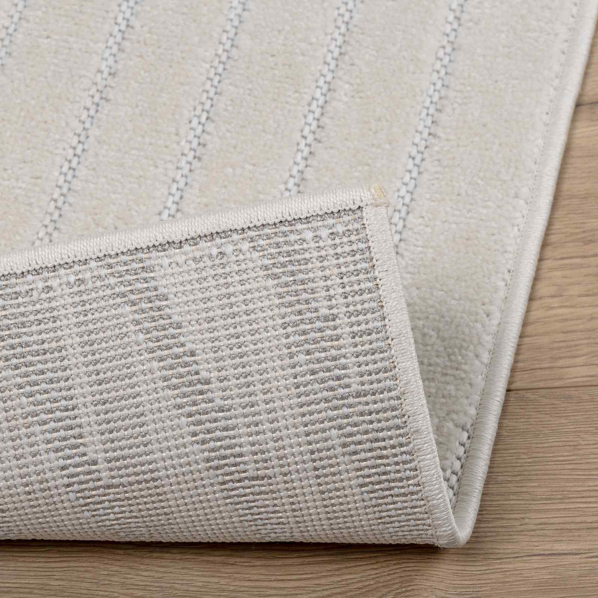 Indendørs og udendørs tæppe PALMERAS Creme 340 x 240 cm