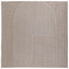 Indendørs og udendørs tæppe PALMERAS Beige 200 x 200 cm