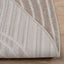 Indendørs og udendørs tæppe PALMERAS Beige Ø 160 CM Polyester