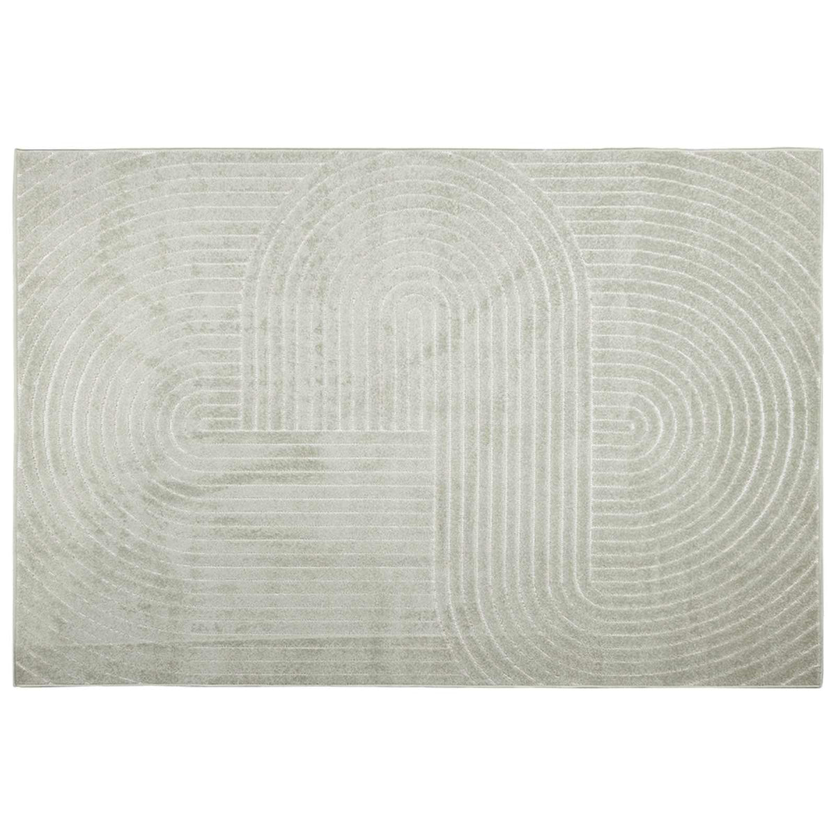 Indendørs og udendørs tæppe PALMERAS Grøn 120 x 170 cm