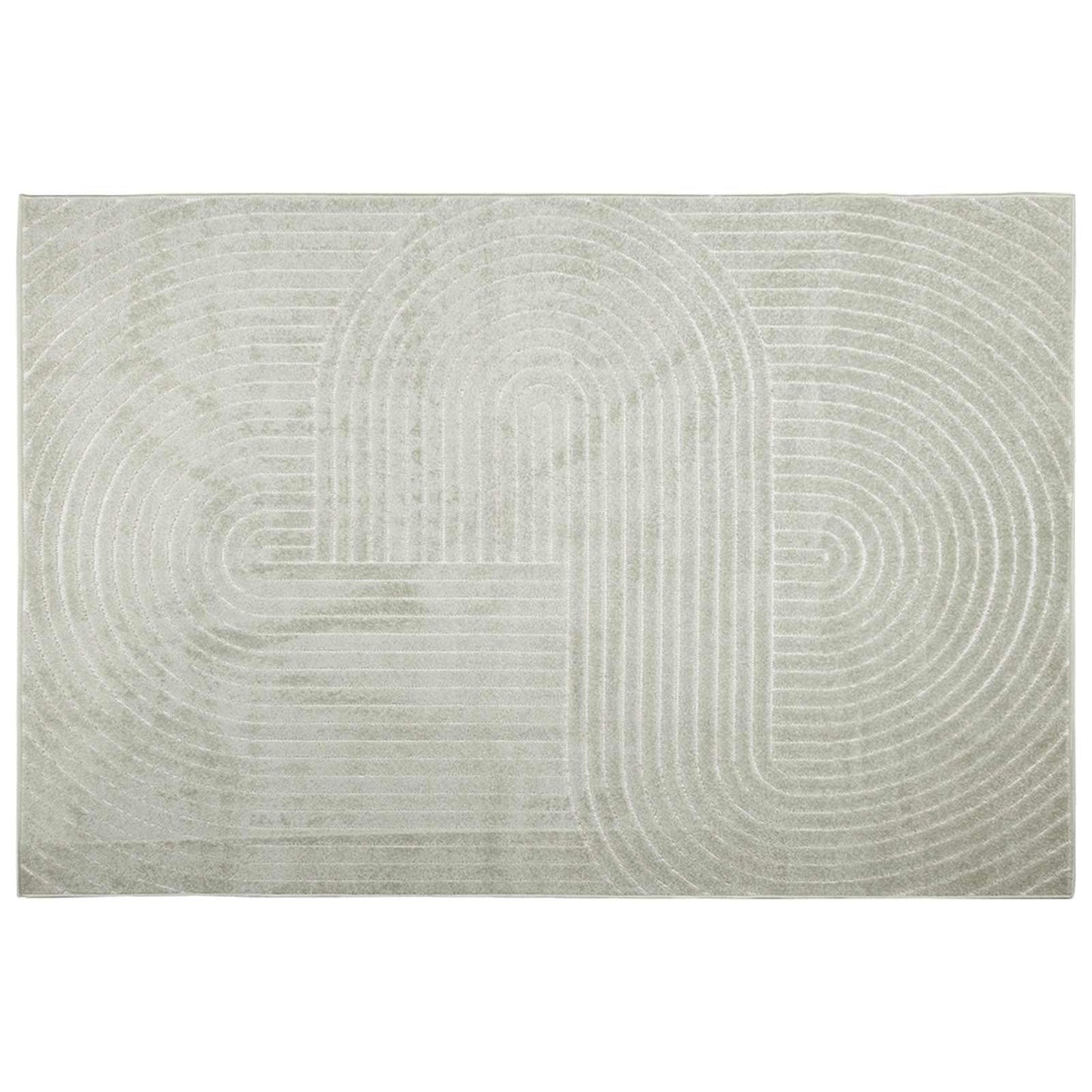 Indendørs og udendørs tæppe PALMERAS Grøn 160 x 230 cm
