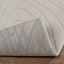 Indendørs og udendørs tæppe PALMERAS Creme 230 x 160 cm