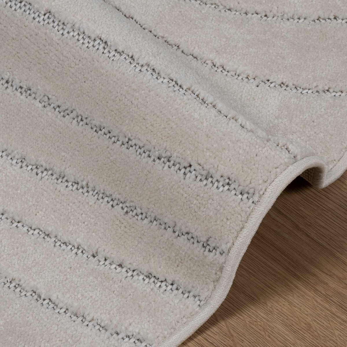 Indendørs og udendørs tæppe PALMERAS Creme Ø 200 CM Polyester