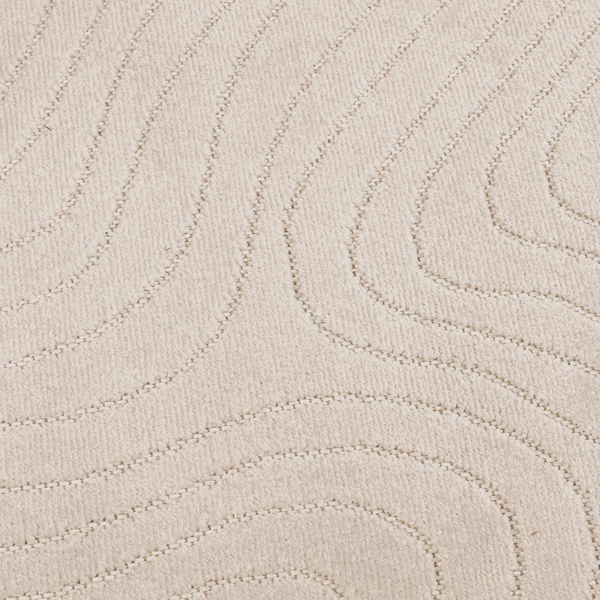Indendørs og udendørs tæppe PALMERAS Beige 140 x 200 cm