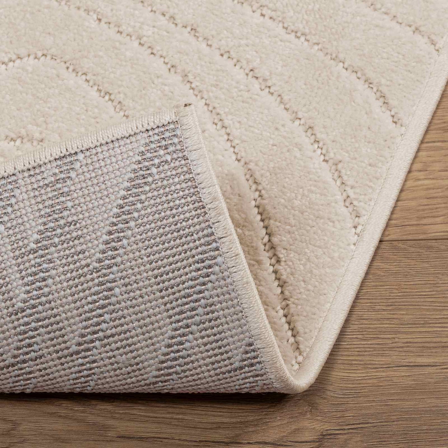 Indendørs og udendørs tæppe PALMERAS Beige 160 x 230 cm