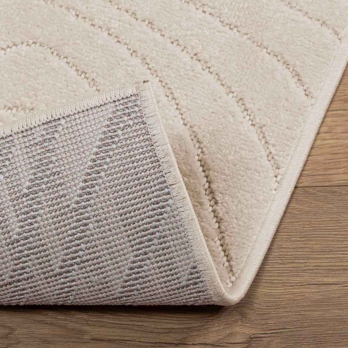 Indendørs og udendørs tæppe PALMERAS Beige 200 x 280 cm