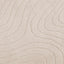 Indendørs og udendørs tæppe PALMERAS Beige Ø 120 CM Polyester
