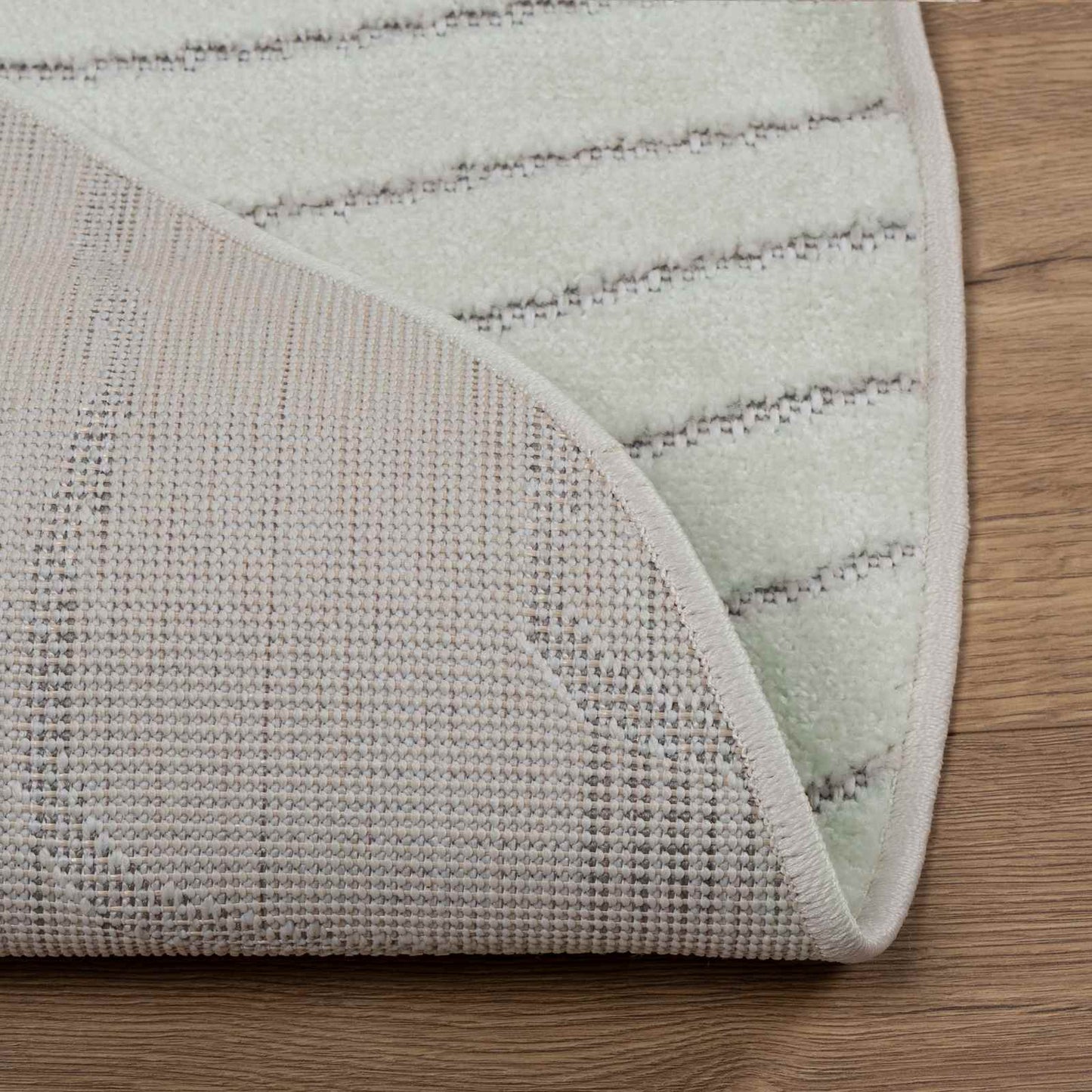 Indendørs og udendørs tæppe PALMERAS Grøn Ø 120 CM Polyester