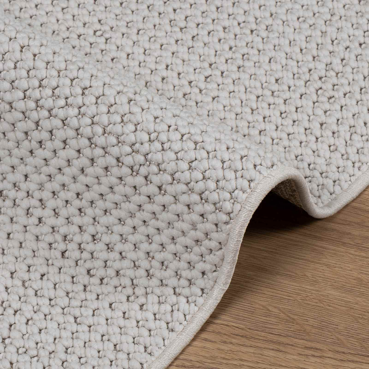Indendørs tæppe LUGO Cremefarvet 150 x 80 cm Polyester