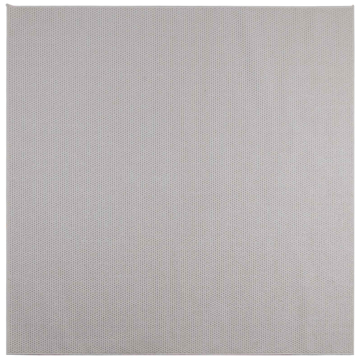 Indendørs tæppe LUGO Cremefarvet 240 x 240 cm Polyester