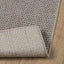 Indendørs tæppe LUGO Creme og Taupe 80 x 150 cm Polyester