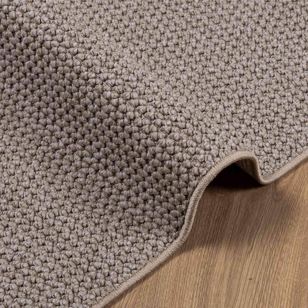 Indendørs tæppe LUGO Creme og Taupe 240 x 340 cm Polyester