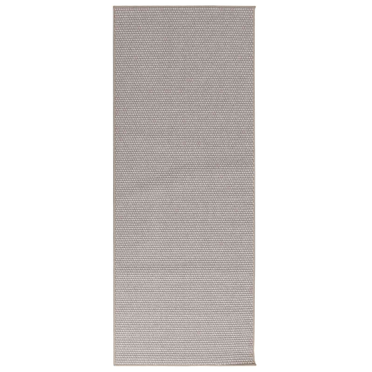 Indendørs tæppe LUGO Gråbrun 80 x 150 cm Polyester