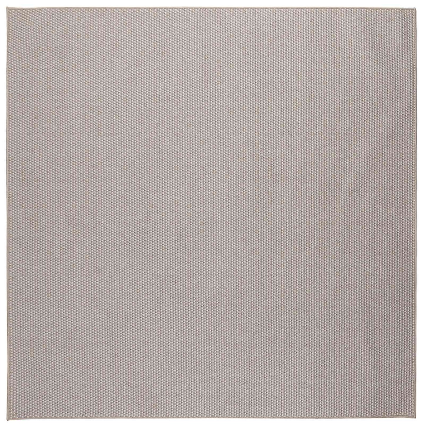 Indendørs tæppe LUGO Gråbrun 120 x 120 cm Polyester